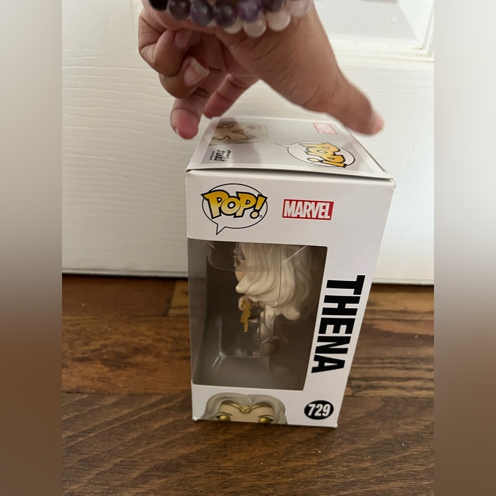 Funko Eternals Thena Vinyl Figure with Gold and Silver Accents 729 - Picture 7 of 9